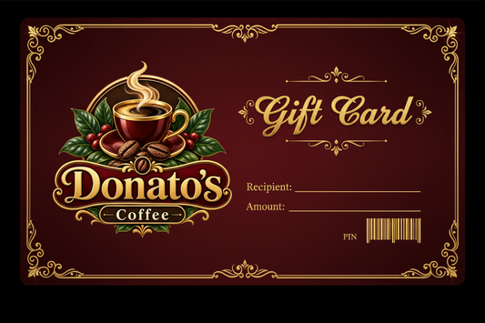 Donato's Coffee Gift Card